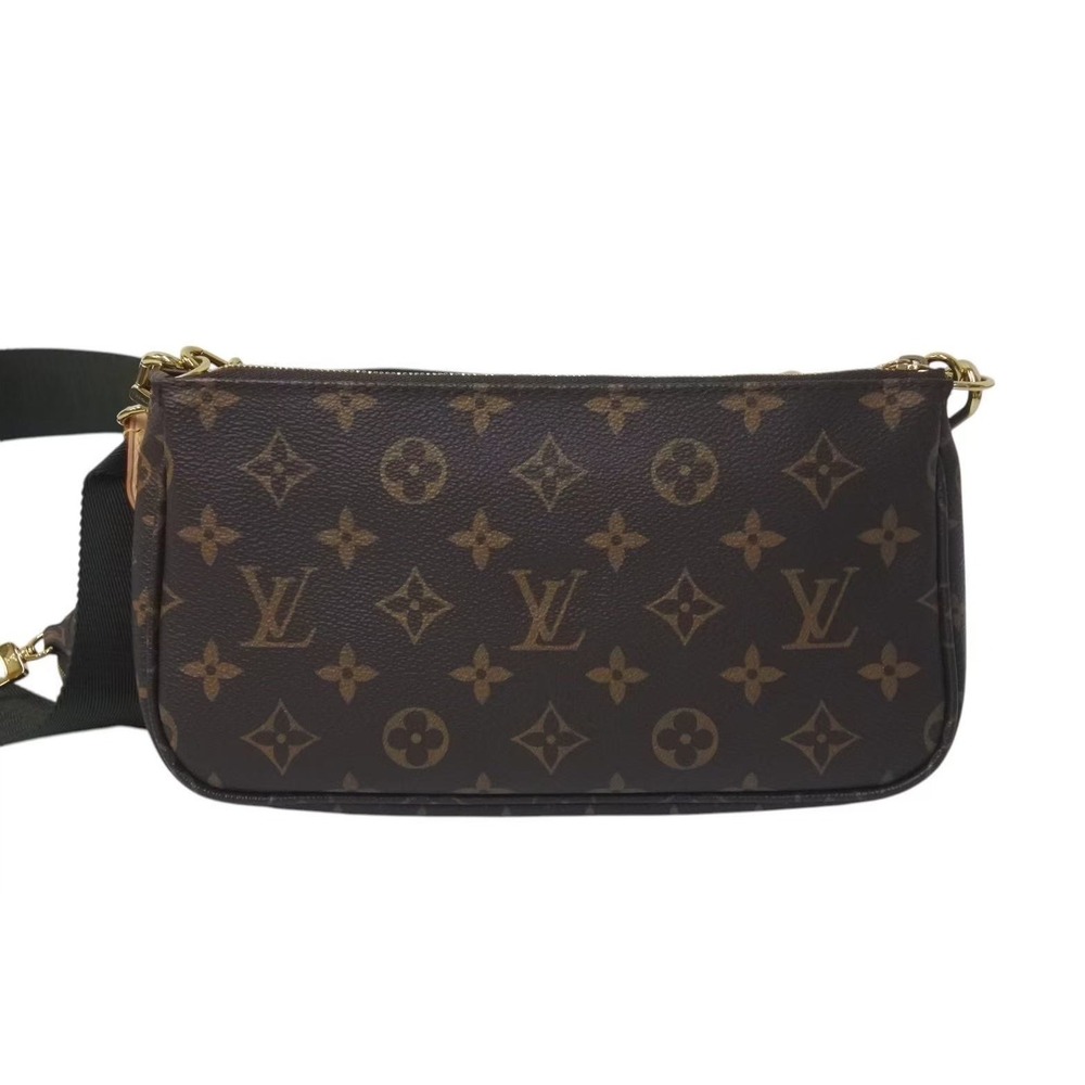 Louis Vuitton Multi Pochette Accessoire Monogram Khaki Green - Picture 3 of 9